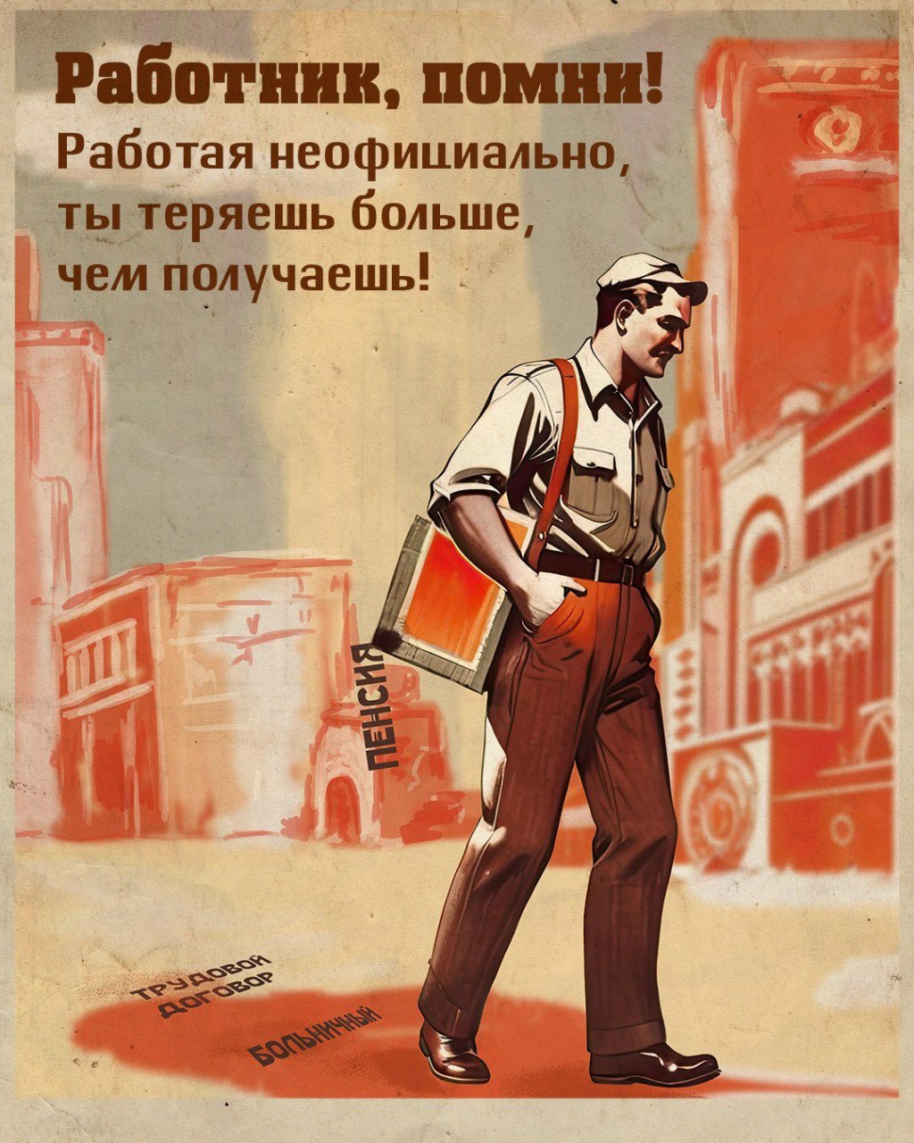 Официальная работа - гарантия защиты трудовых прав..