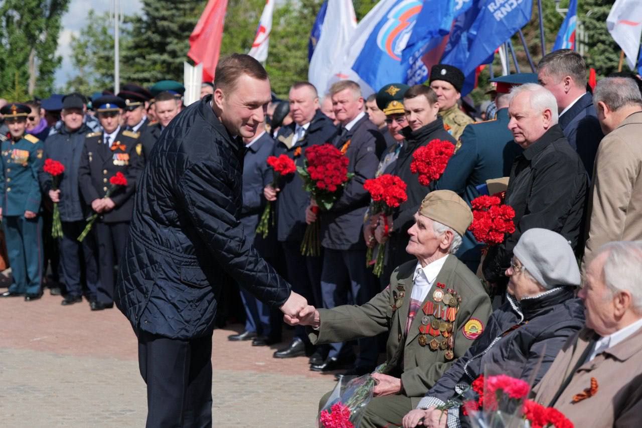 На Соколовой горе прошло торжественное мероприятие, посвященное Дню Победы.