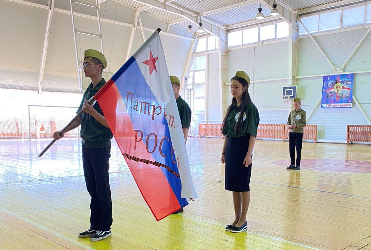 Состоялся муниципальный этап военно-патриотической игры &quot;Зарница&quot;.