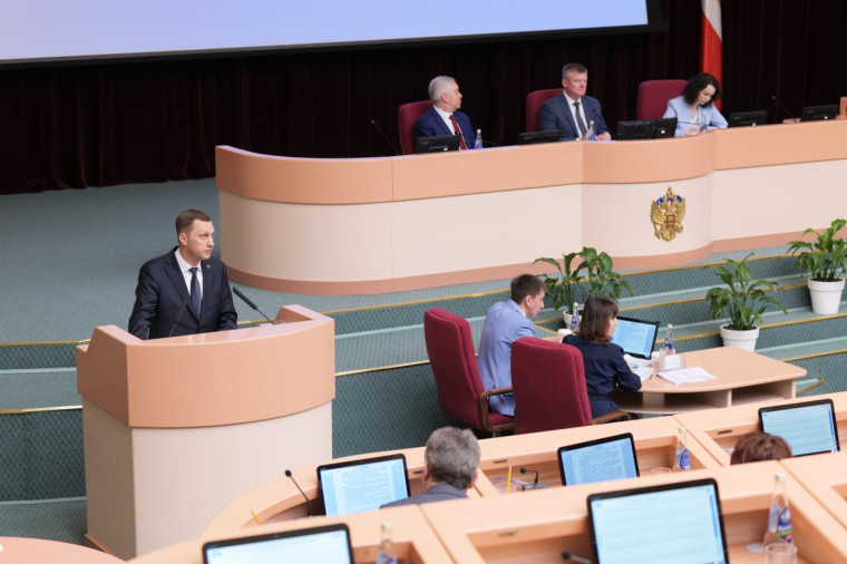 По итогам отчета губернатора Романа Бусаргина спикер Саратовской областной думы Михаил Исаев дал оценку работе регионального правительства в 2023 году. По итогам отчета губернатора Романа Бусаргина спикер Саратовской областной думы Михаил Исаев дал оценку работе регионального правительства в 2023 году.