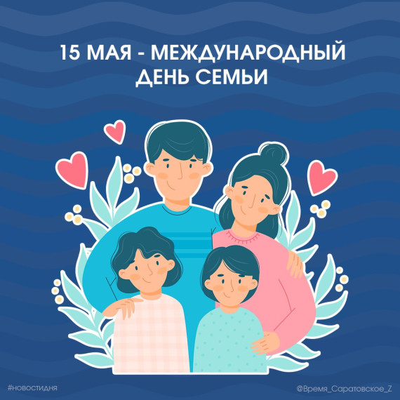 15 мая отмечается Международный день семьи. 15 мая отмечается Международный день семьи.